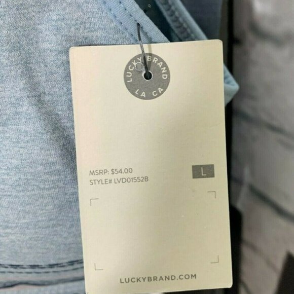 Lucky Brand Blue 2 PK Logo Comfort Bras - Picture 7 of 7